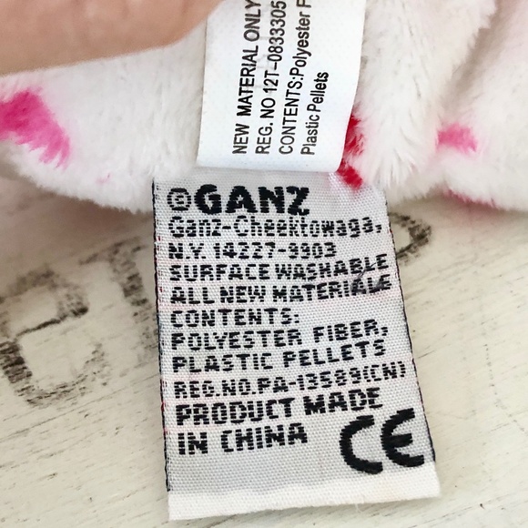 WEBKINZ Love Lion, Ganz, Stuffed Animal, Plush, Toy, Nice Condition, NO CODE - Picture 15 of 15